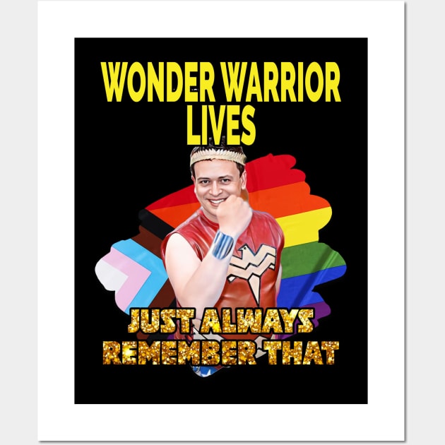 Wonder Warrior Lives Wall Art by The ESO Network